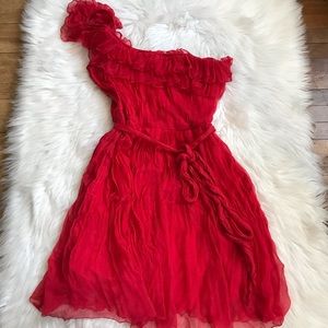 Topshop Kate Moss Red Dress